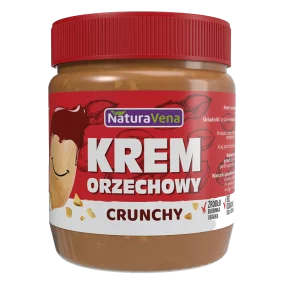 KREM ORZECHOWY crunchy 340g