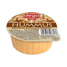 hummus z ciecierzycy firmy Dega